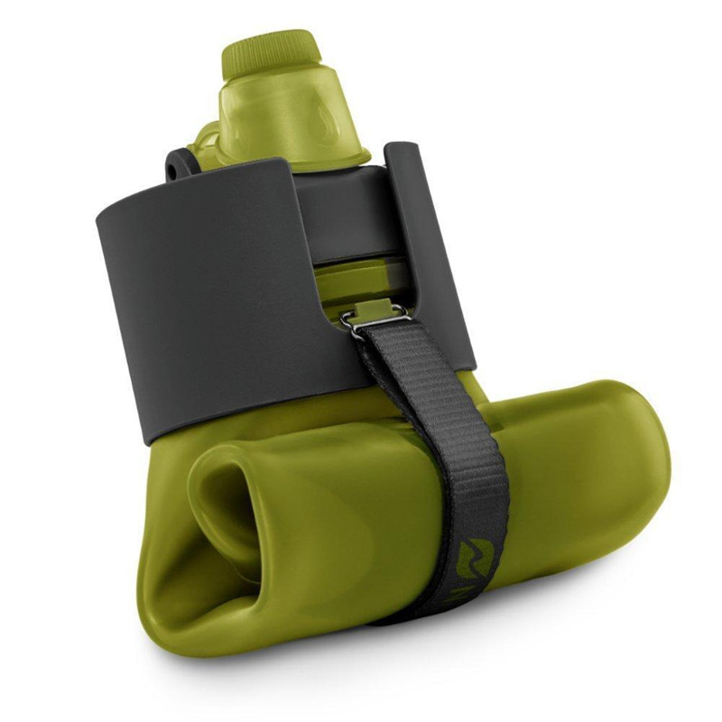BPA Free Collapsible Sports Water Bottle - Foldable with Reusable Leak