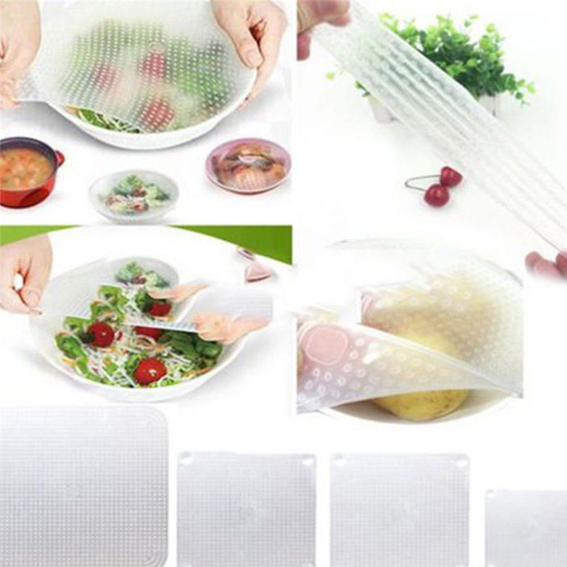 1L Silicone Fresh Bag Freezing Heating Storage Pouch Reusable Food Storage Bags