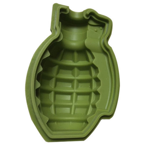 Grenade Shape 3D Ice Cube Mold Maker Bar Party Silicone Trays Mold Tool Gift